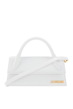Jacquemus WHITE ‘Le Chiquito Long’ shoulder bag 213BA04-213 300-100