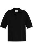 Ami Alexandre Mattiussi BLACK Loose fit polo UPL164 KN0064-001