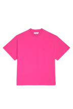 Ami Paris Футболка з монограмою Ami de Coeur UTS012726 fuchsia pink
