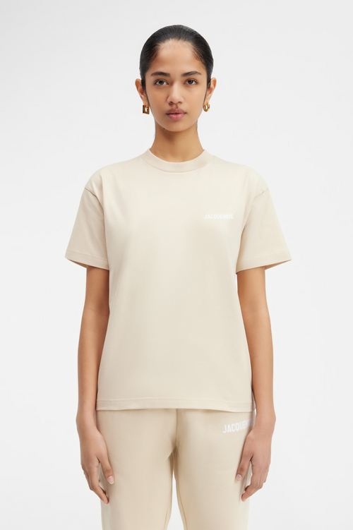 JACQUEMUS Футболки бежевий купити в Україні | оригінал | ціна | інтернет-магазин Cinq.com.ua 2