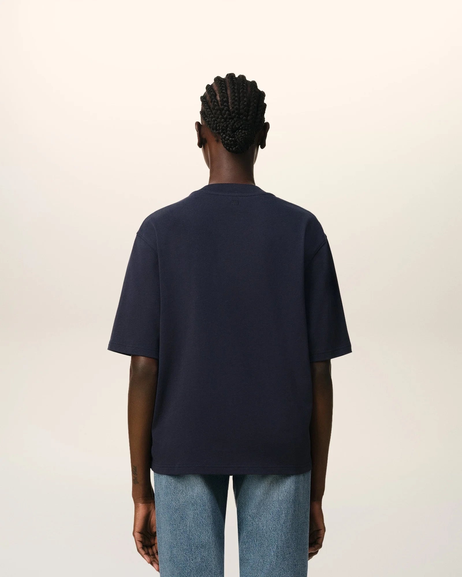 ami-paris-t-shirt-ami-de-coeur-navy-ss25-UTS075-726-4011