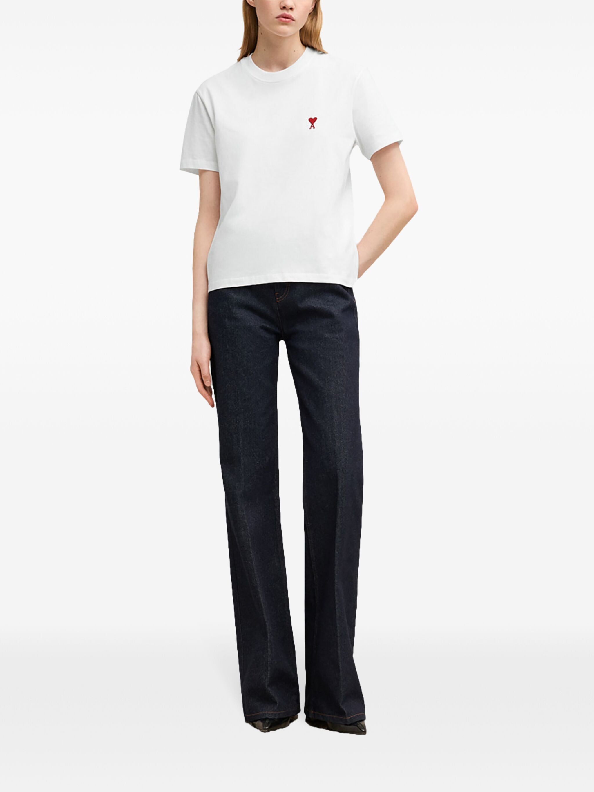 Ami Paris Футболка з монограмою Ami de Coeur E21HJ128.726.100