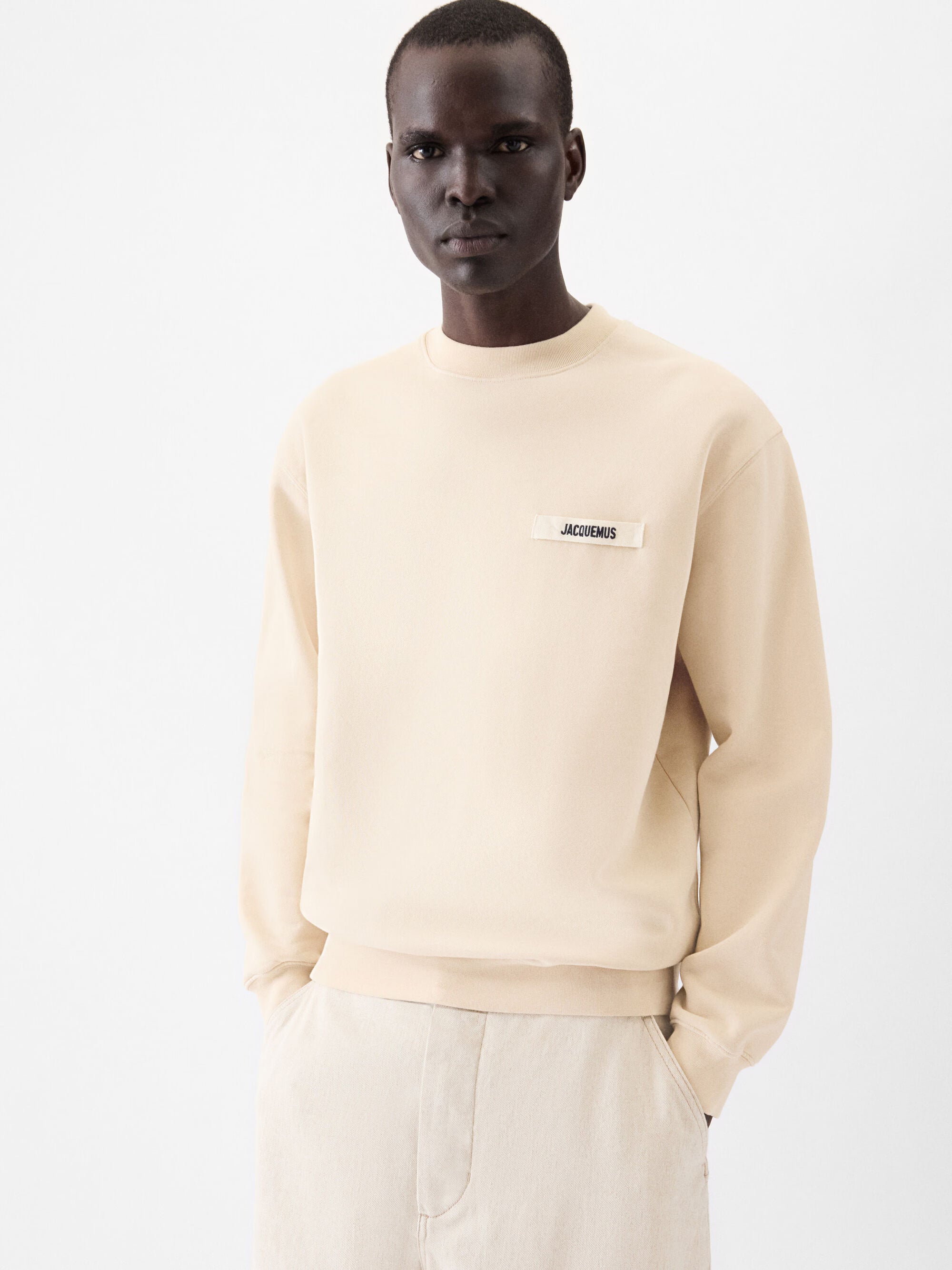 JACQUEMUS Світшот з логотипом Gros Grain