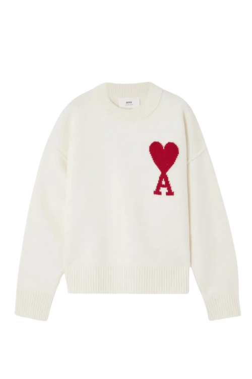 AMI Светри білий купити в Україні | оригінал | ціна | інтернет-магазин Cinq.com.ua