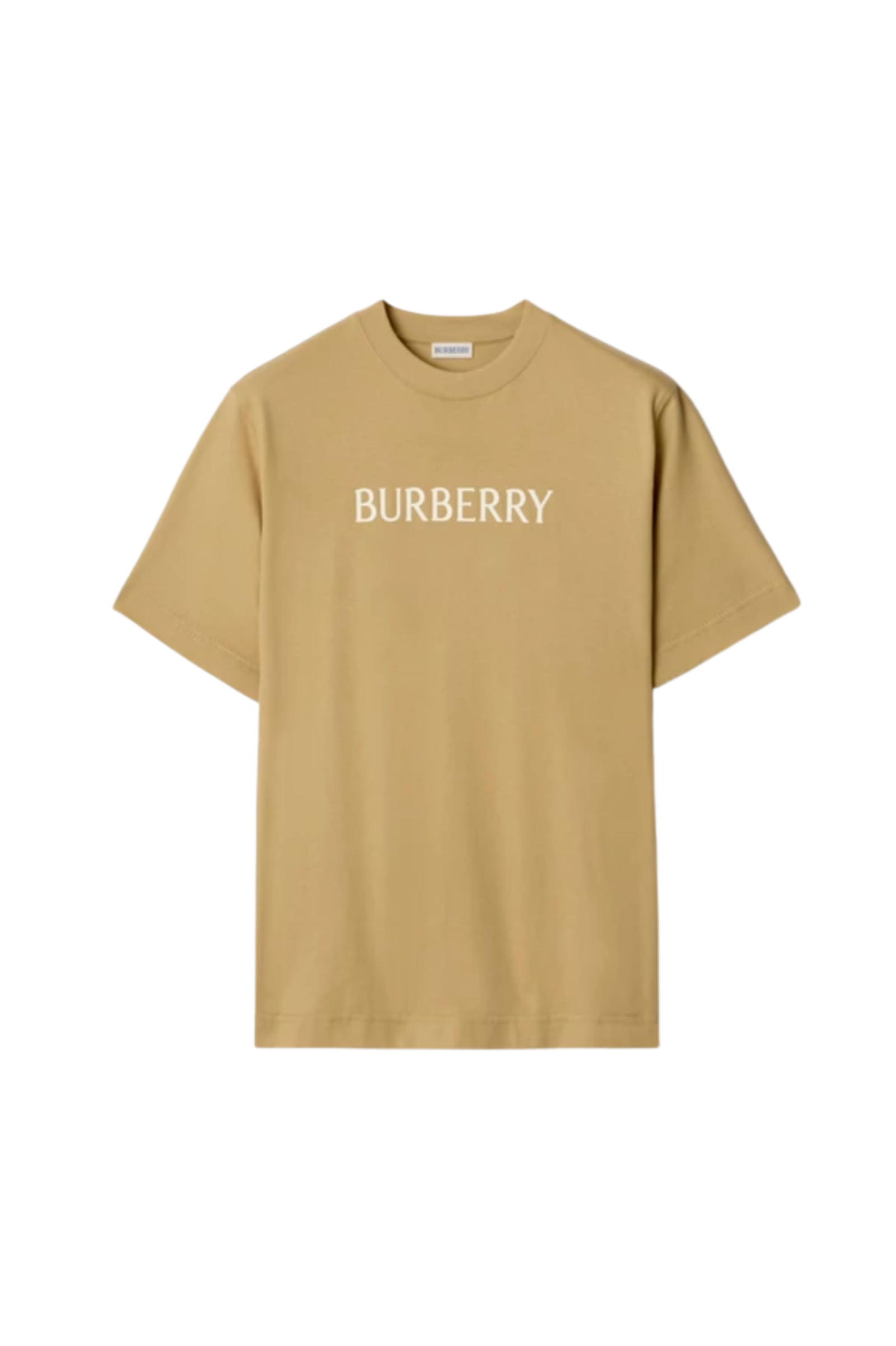 Burberry Short Sleeve T-shirt Logo Beige | Auction