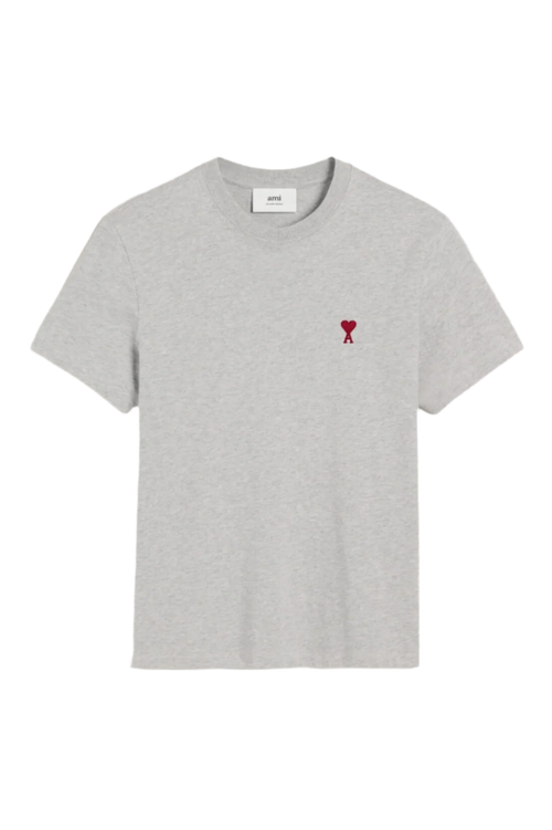 Ami Alexandre Mattiussi GREY T-shirt with logo E21HJ128.726.0951