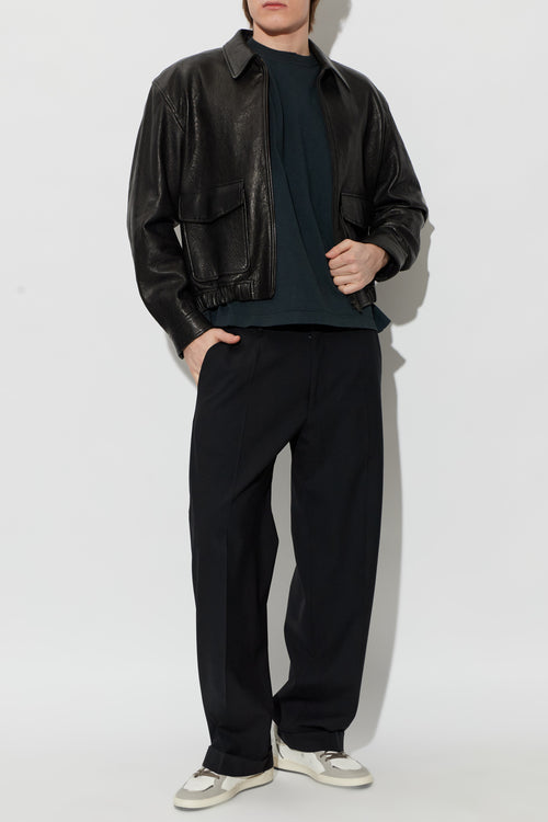 Golden Goose BLACK T-shirt with logo