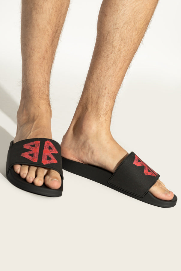 Balenciaga Black ‘Pool’ Slides