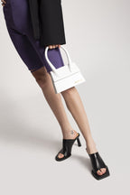 Jacquemus WHITE ‘Le Chiquito Moyen’ shoulder bag 213BA02-213 300-100