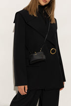 JIL SANDER BLACK Goji Micro’ shoulder bag