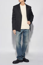 Jacquemus cream ‘Typo’ sweatshirt with logo 245JS236 2341-130