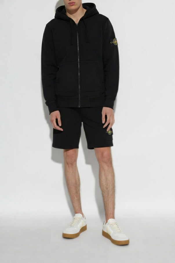 Stone Island
Stone Island BLACK Shorts with logo