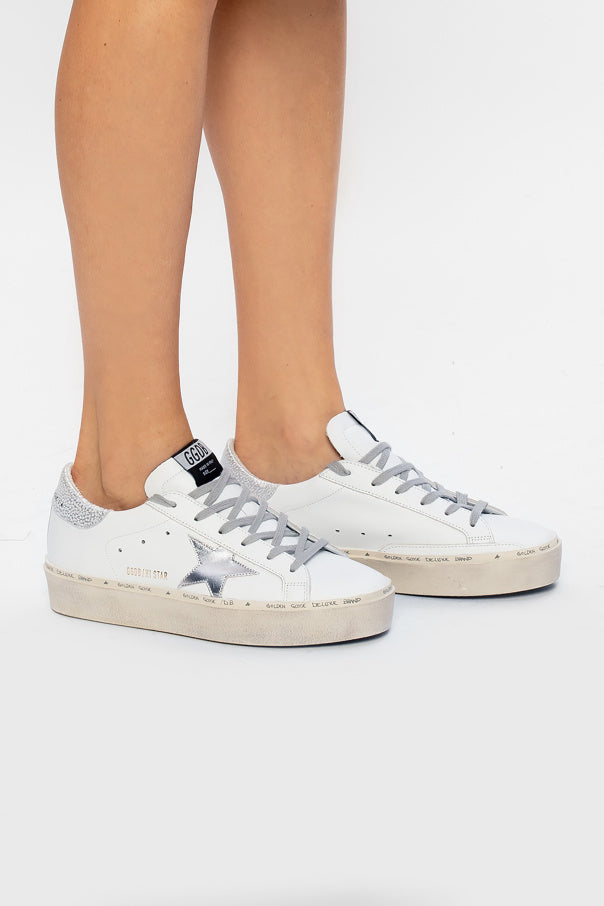 Golden Goose White ‘Hi-star’ sneakers