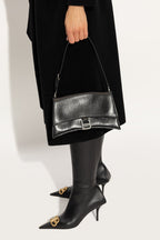 Balenciaga BLACK ‘Crush Small’ shoulder bag 765734 2AAR2-1000