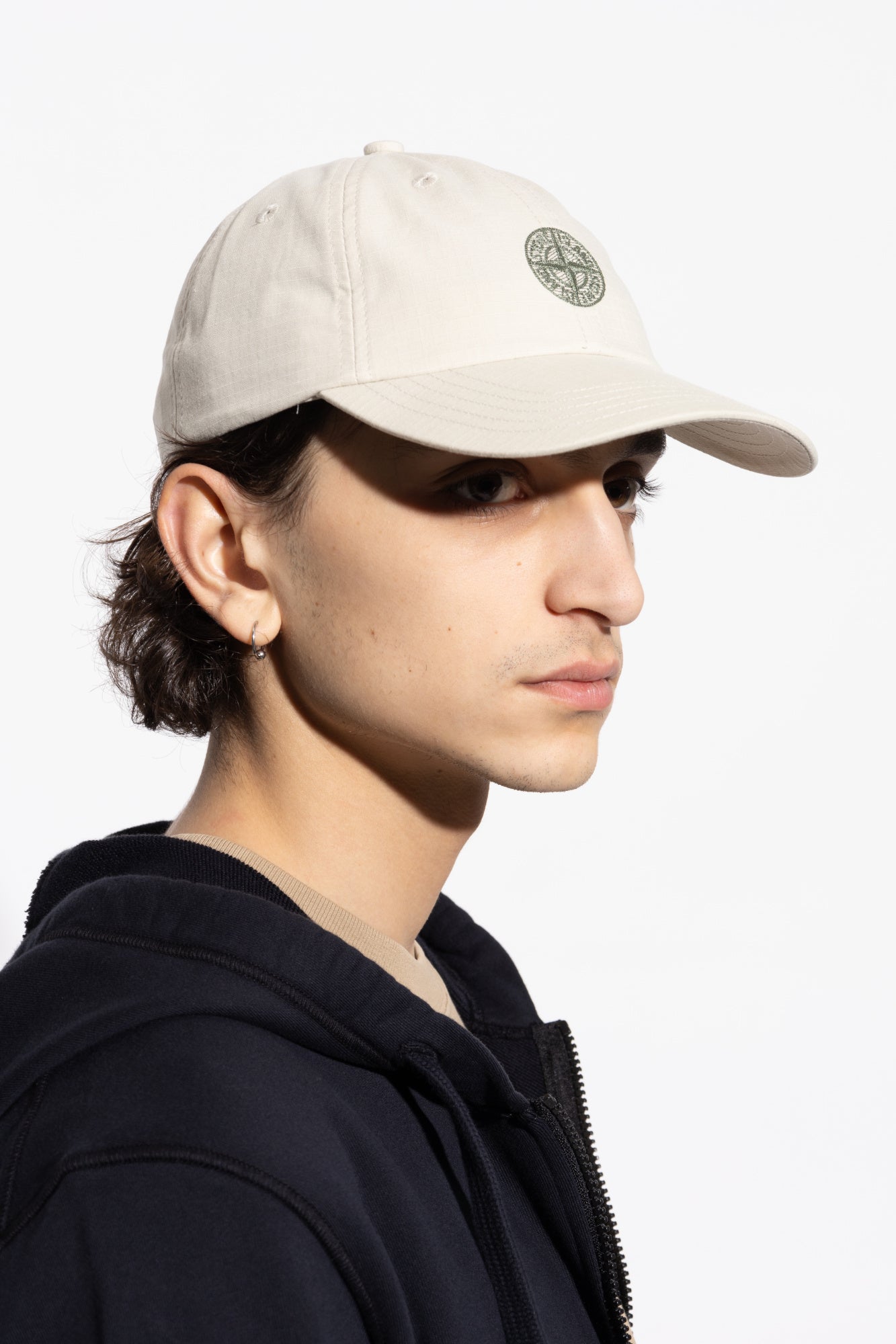 Stone Island cream Baseball cap K1S159100010 S0154-V0095