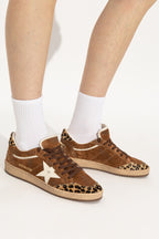 Golden Goose Brown 'Ball Star' Sports Shoes