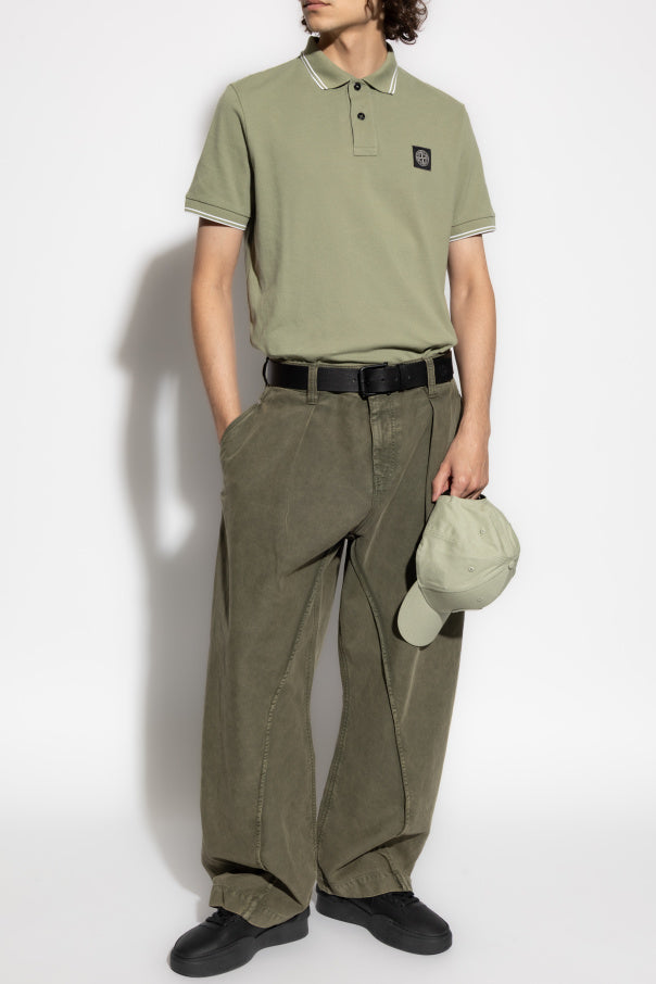 Stone Island Polo with logo