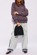 Maison Margiela PURPLE Hoodie with logo S51GU0128 STJ401-962