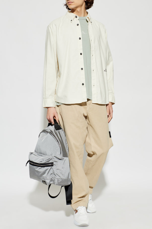 Stone Island
Stone Island cream Shirt with embroidered logo
