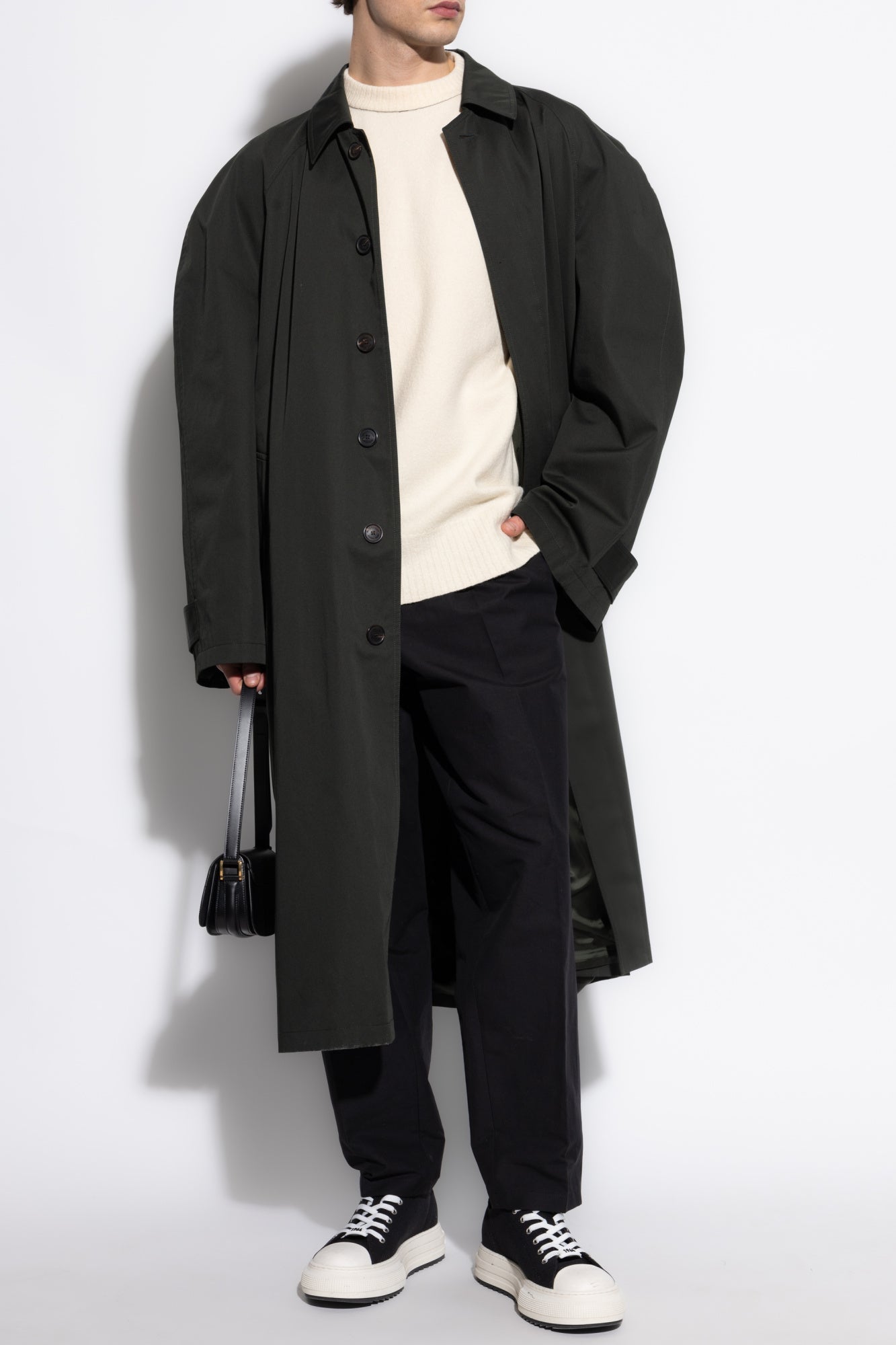 JIL SANDER cream Wool sweater J22GP0244 J14761-109