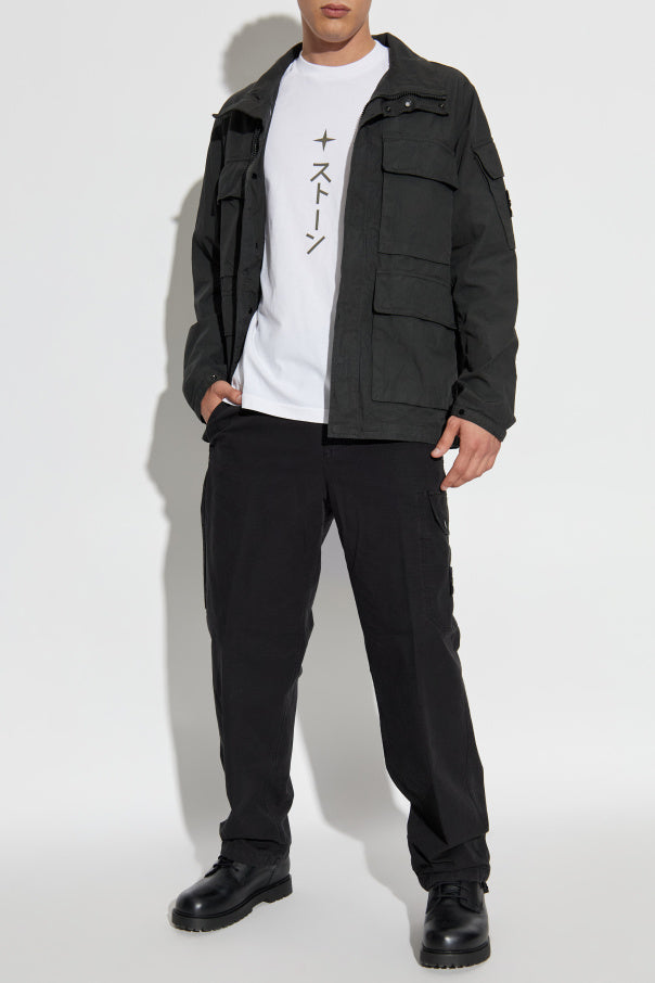 Stone Island
Stone Island GREY Jacket with "Canvas Wave" logo