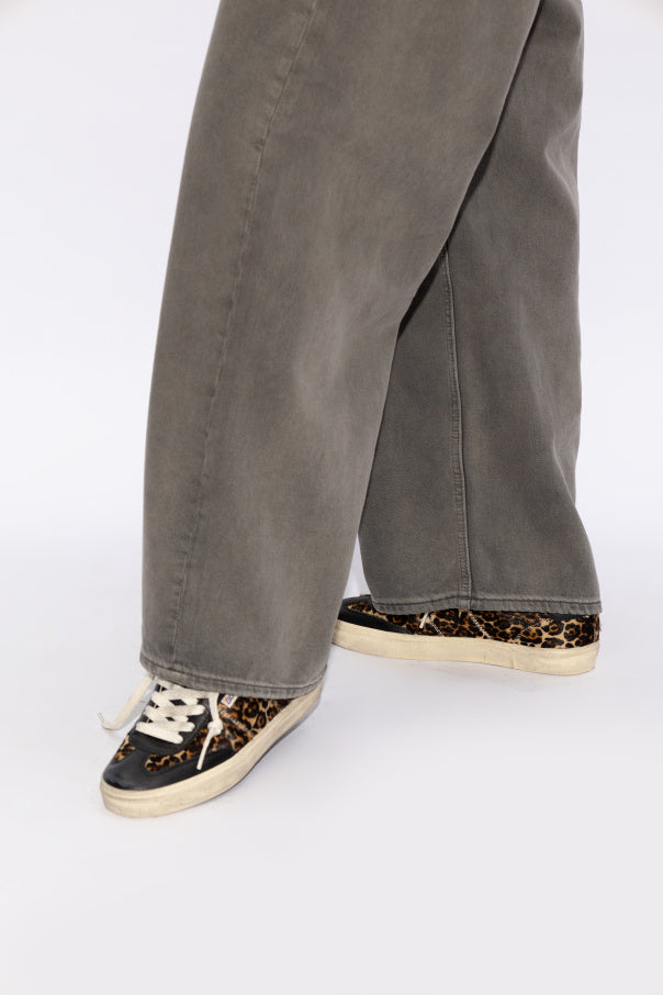 Golden Goose Brown ‘Soul Star’ sports shoes