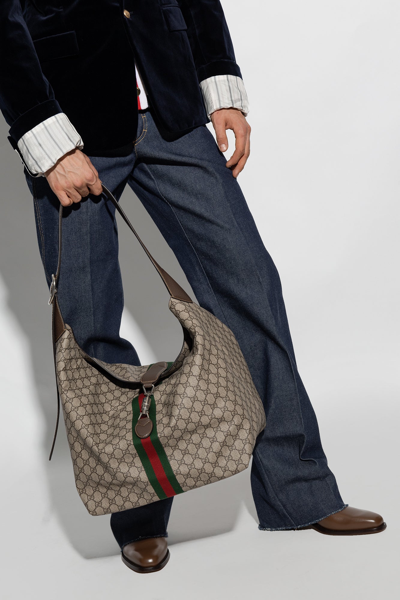 Gucci beige ‘Jackie 1961 Medium’ shoulder bag 758684 FACIP-8747