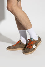 Golden Goose Brown ‘Ball Star’ Sports Shoes