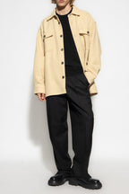 Ami Alexandre Mattiussi BLACK Wool sweater with logo BFHKS111 KN0025-001