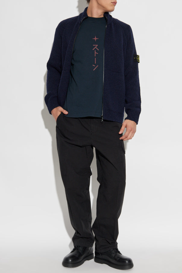 Stone Island
Stone Island NAVY BLUE Wool cardigan