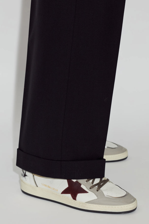 Golden Goose White "Ballstar Double Upper" Sports Shoes