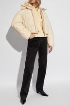 Jacquemus cream ‘Caraco’ puffer jacket 241CO049 1320-110