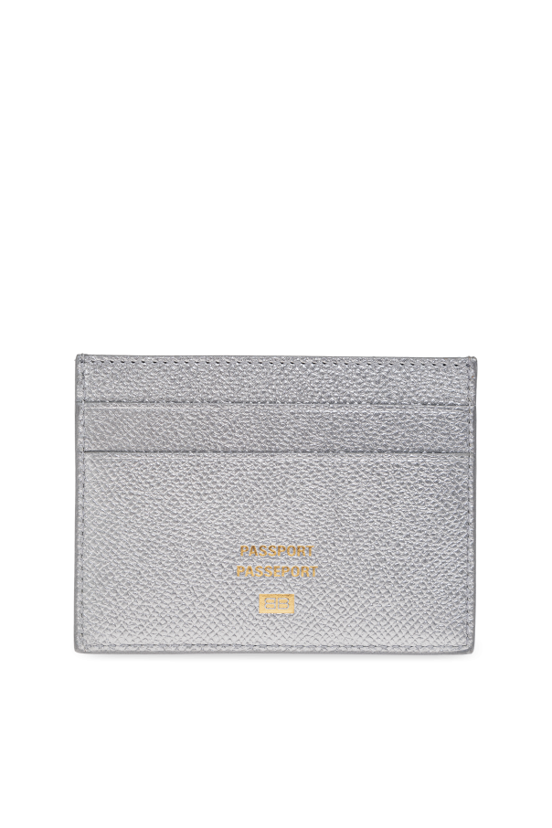 Balenciaga
Balenciaga SILVER Leather card holder with logo