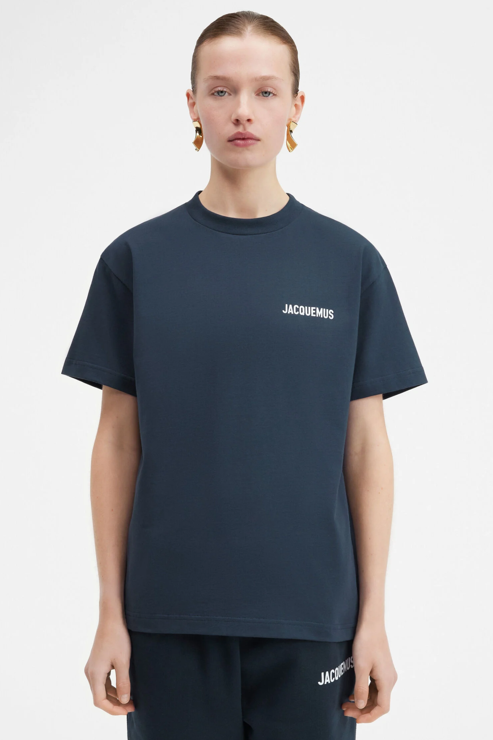 The Jacquemus t-shirt LES CLASSIQUES Logo t-shirt Navy