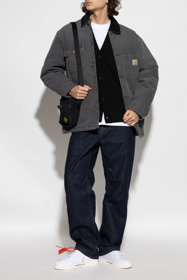 Stone Island
Stone Island BLACK Wool cardigan with logo patch