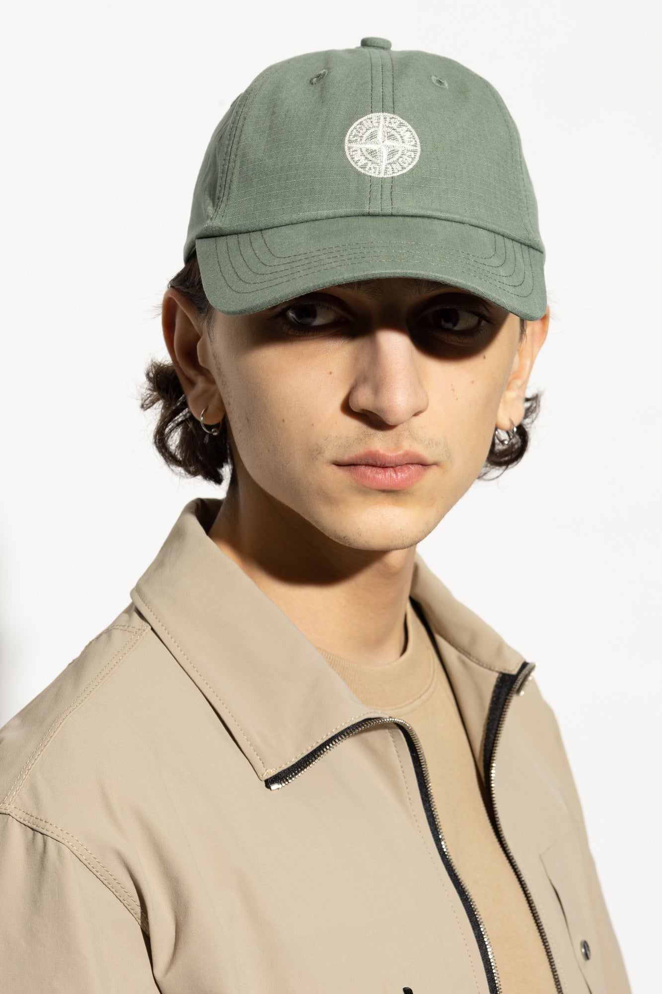 Stone Island GREEN Baseball cap K1S159100010 S0154-V0059