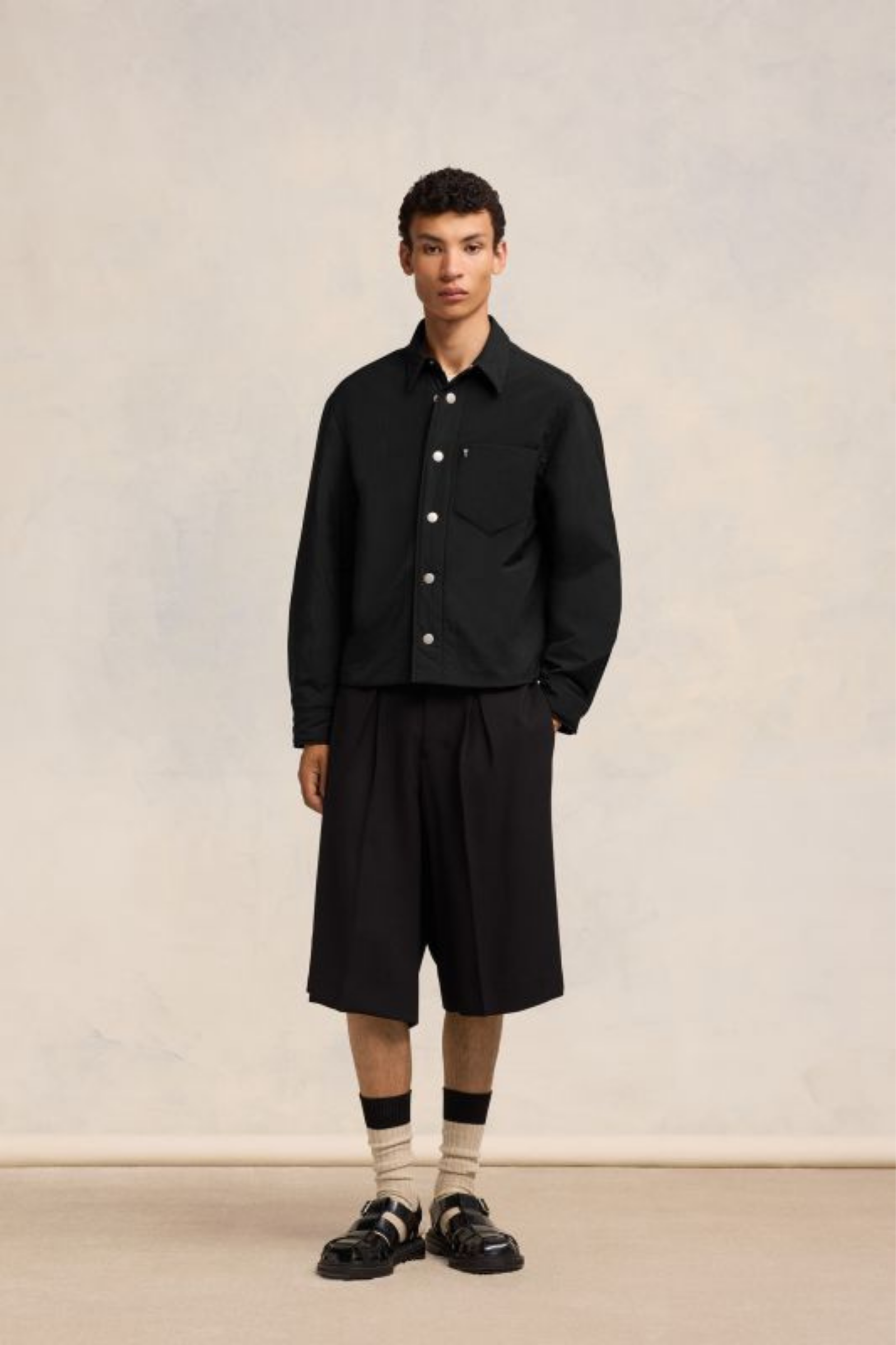 Ami Paris Black Jacket 0099946560