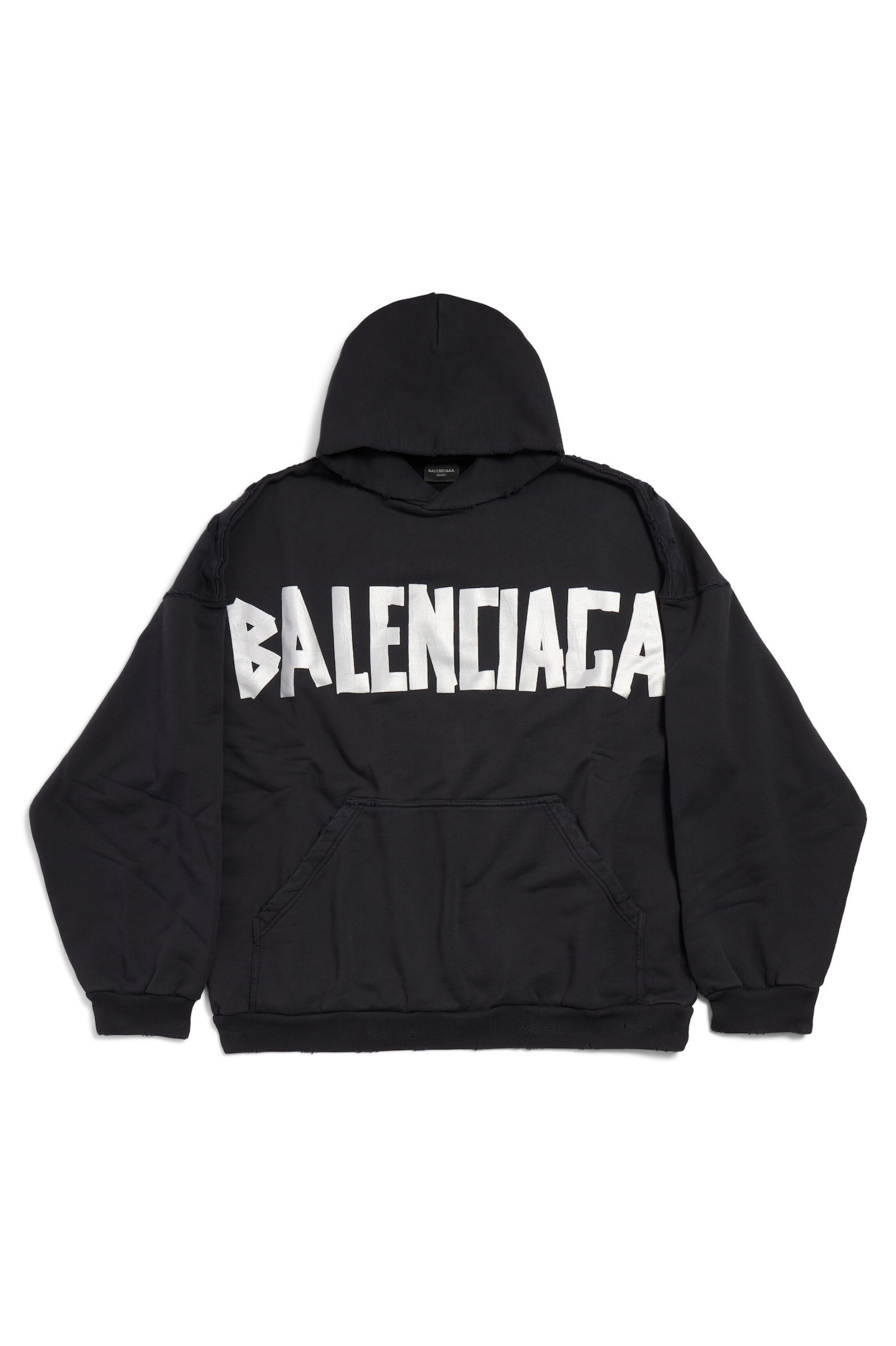 balenciaga-cotton-distressed-tape-logo-hoodie-000000000007812345