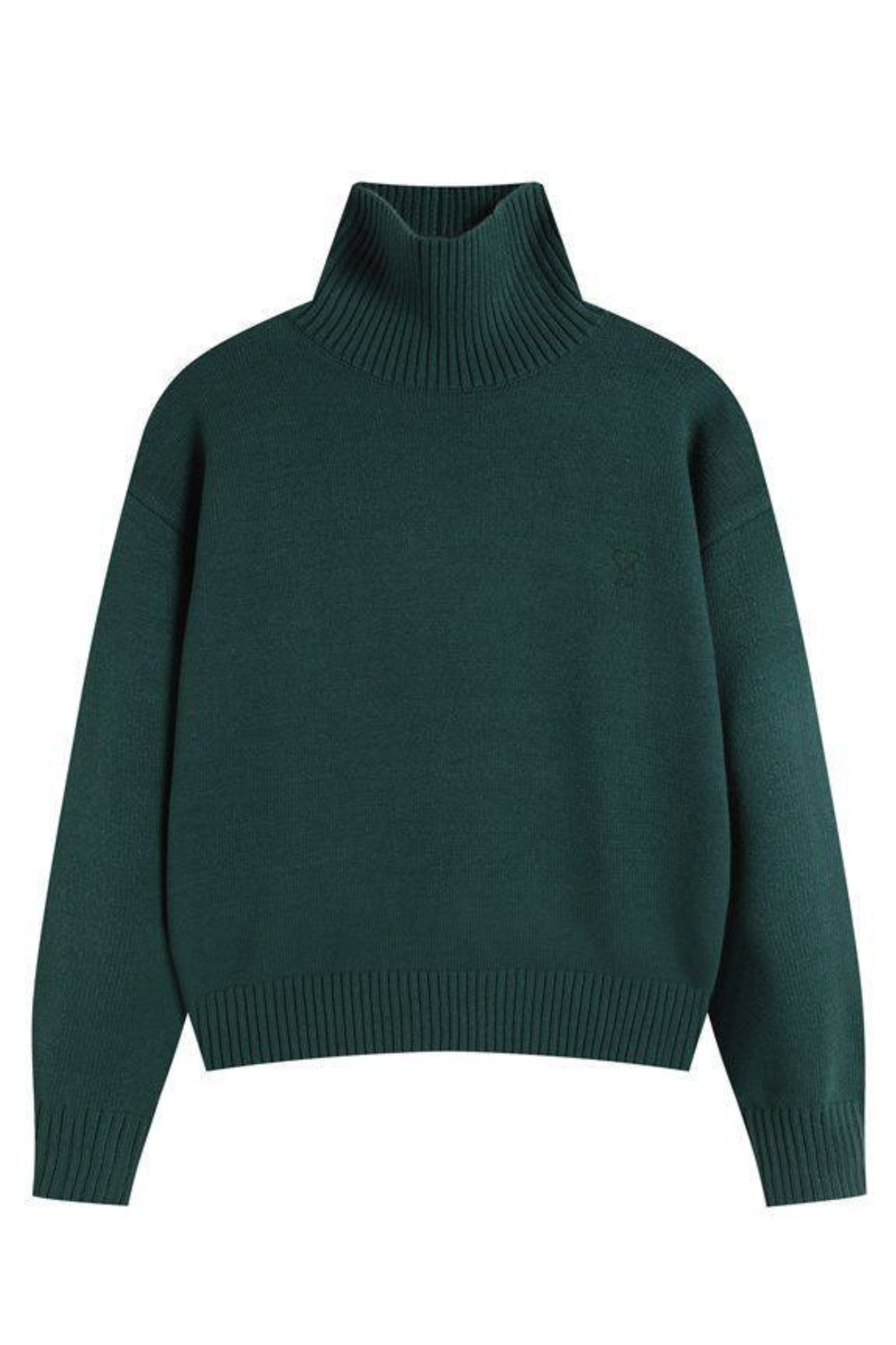 ami-paris-gray-sweater-with-logo-027636311