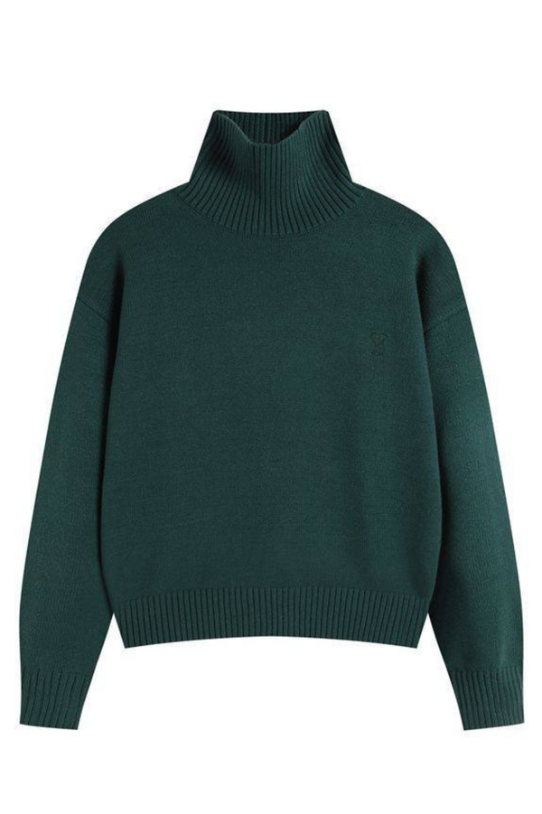 ami-paris-gray-sweater-with-logo-027636311