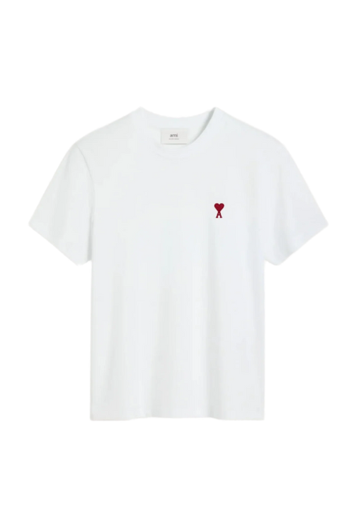 Ami Alexandre Mattiussi WHITE T-shirt with logo E21HJ128.726.100