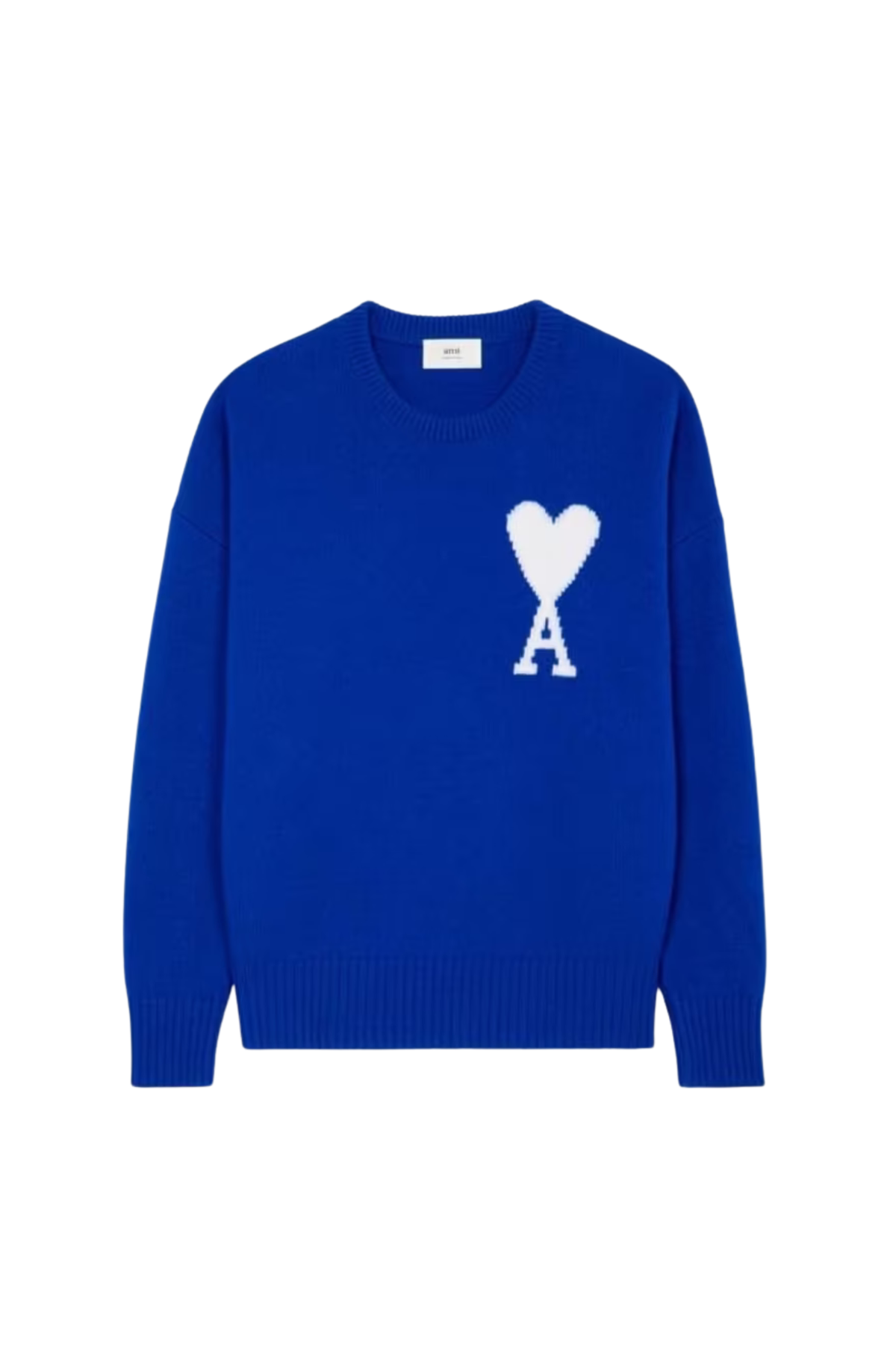 ami-paris-gray-sweater-with-logo-027636329