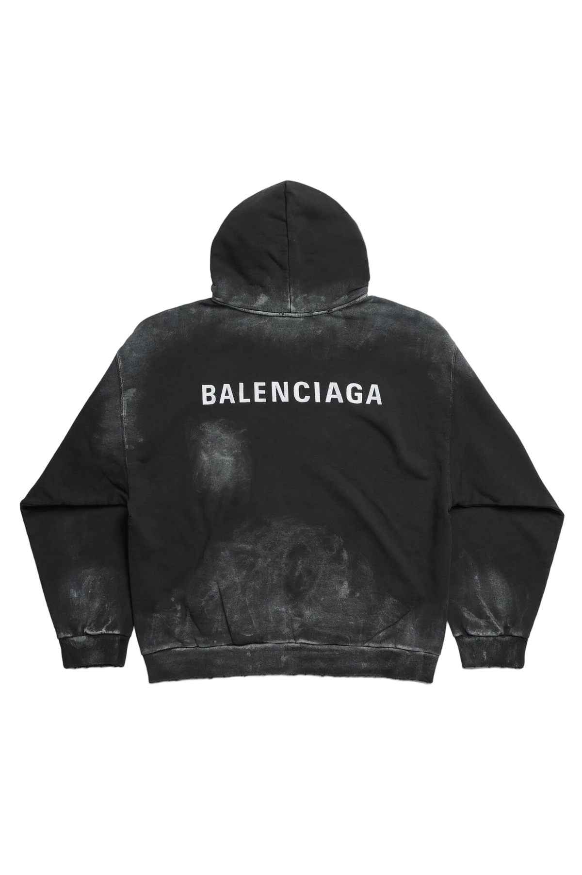 Balenciaga Худі з логотипом чорне