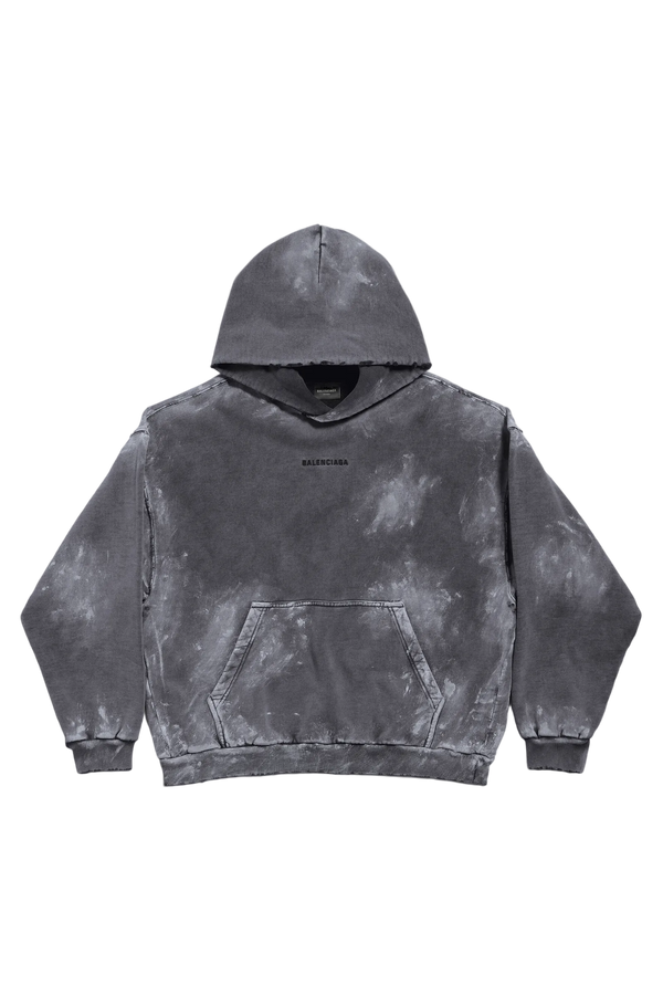 Balenciaga Худі з логотипом сіре