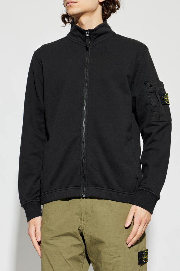 Stone Island
Stone Island BLACK Sweatshirt with a stand-up collar
