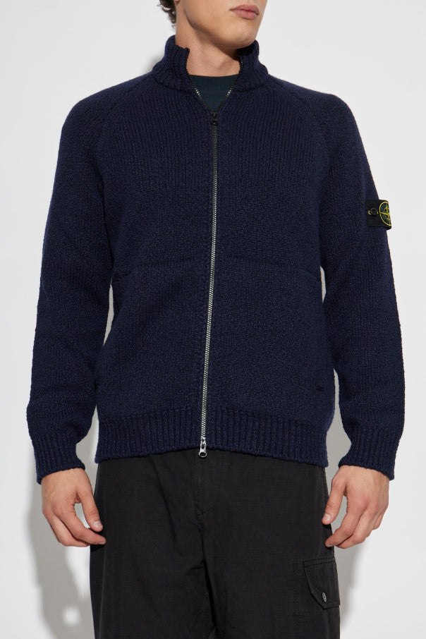 Stone Island
Stone Island NAVY BLUE Wool cardigan