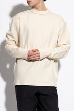 JIL SANDER cream Wool sweater J22GP0244 J14761-109