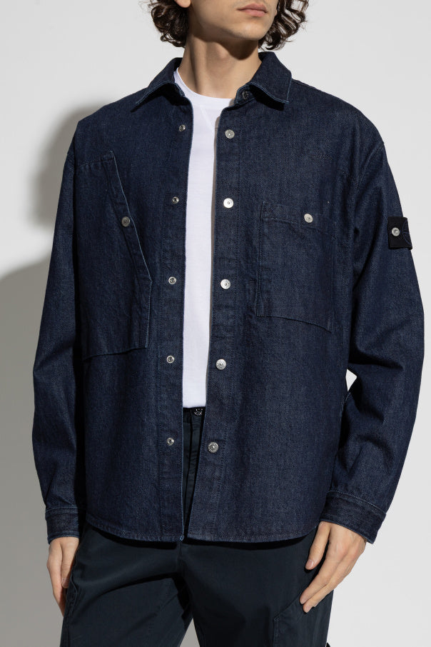 Stone Island
Stone Island NAVY BLUE Denim shirt