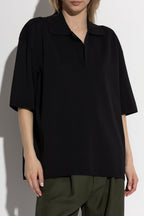 Ami Alexandre Mattiussi BLACK Loose fit polo UPL164 KN0064-001