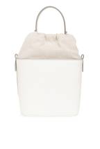 Maison Margiela WHITE ‘5AC Small' shoulder bag S61WG0035 P4348-H0157